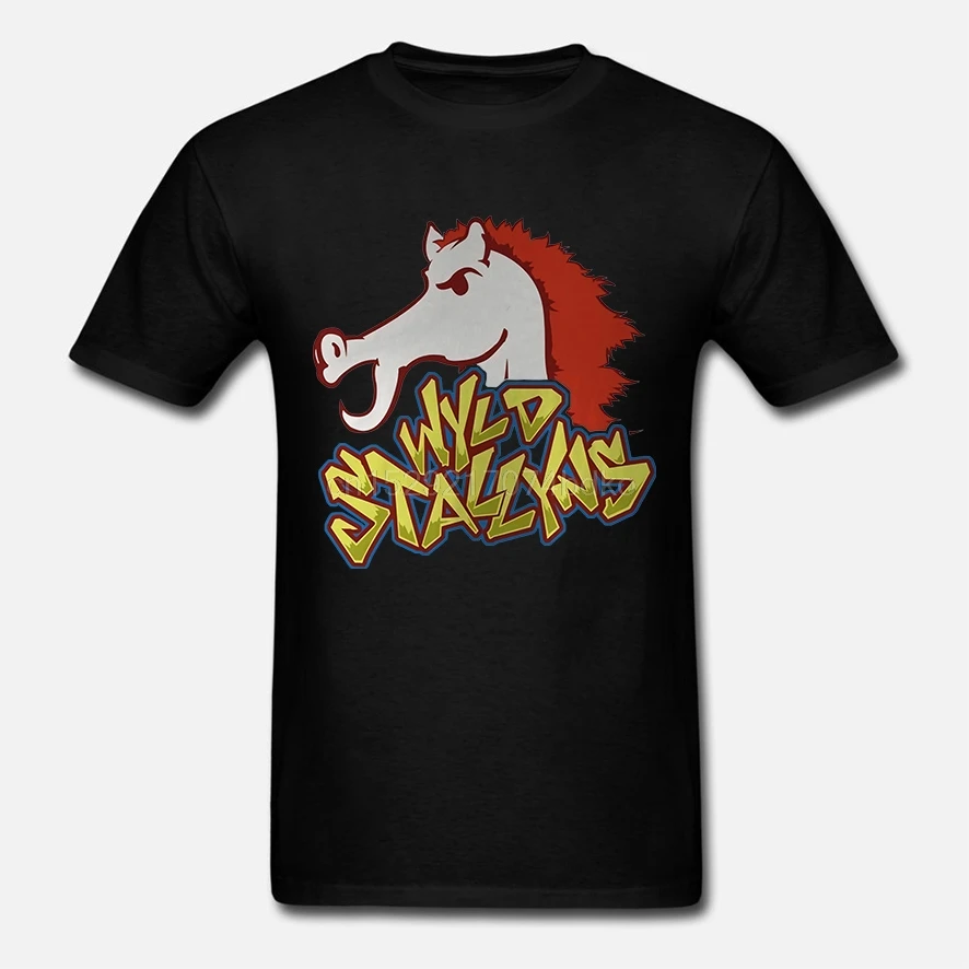 Официальная Мужская футболка Билла Теда Wyld Stallyns Horse фильм американская комедия