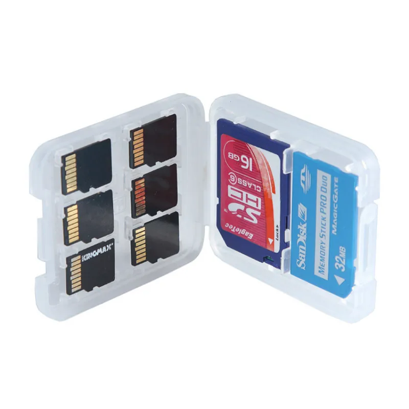 1 шт. жесткий Micro SD SDHC TF MS коробка для хранения карт памяти защитный держатель