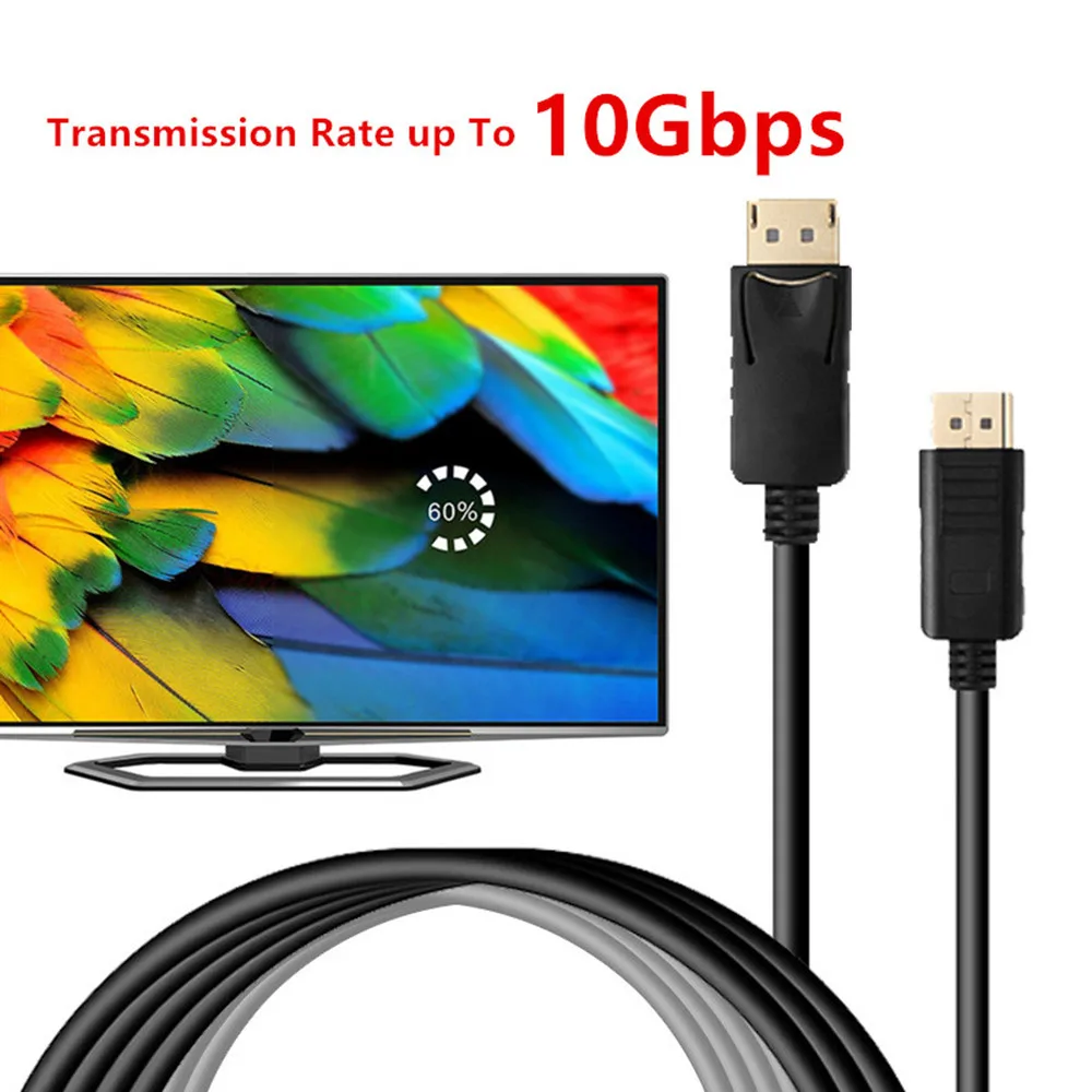 Кабель-переходник (штекер)/DP (штекер) 1 8/3/5 м | Электроника