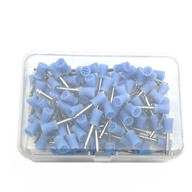 100 шт. зубная щётка для полировки зубов|Стомотологические сверла и щетки| |