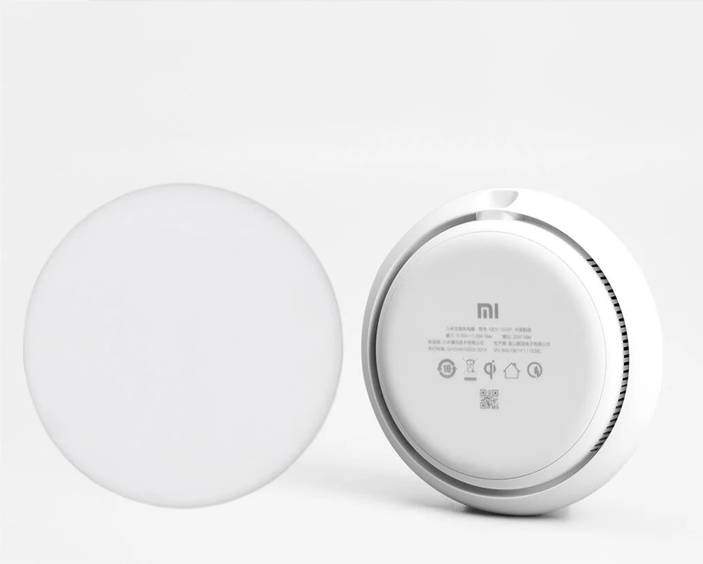 Новое оригинальное Беспроводное зарядное устройство Xiao mi 20 Вт Max для mi 9(20 Вт) mi X 2 S/3(10 Вт) Qi EPP совместимый мобильный телефон(5 Вт) несколько безопасный