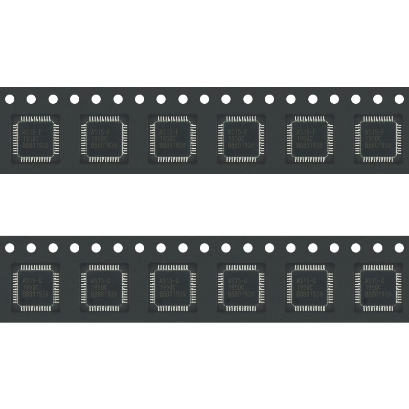 10 шт. AS15 F AS15F G AS15G QFP48 оригинальный ЖК дисплей чип E CMOS|Интегральные схемы| |