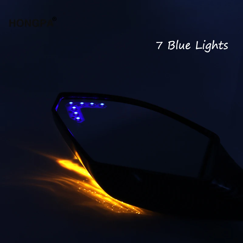 Универсальный индикатор мотоцикла 10 мм боковые зеркала заднего вида