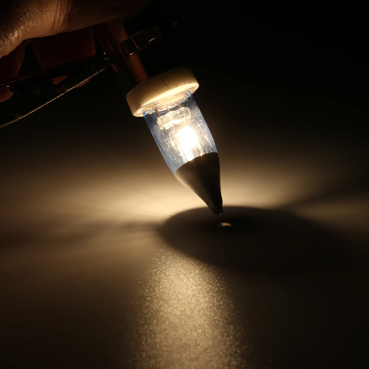 Ксеноновая белая кварцевая светильник ПА BA20D 12 В постоянного тока 35 Вт лампа