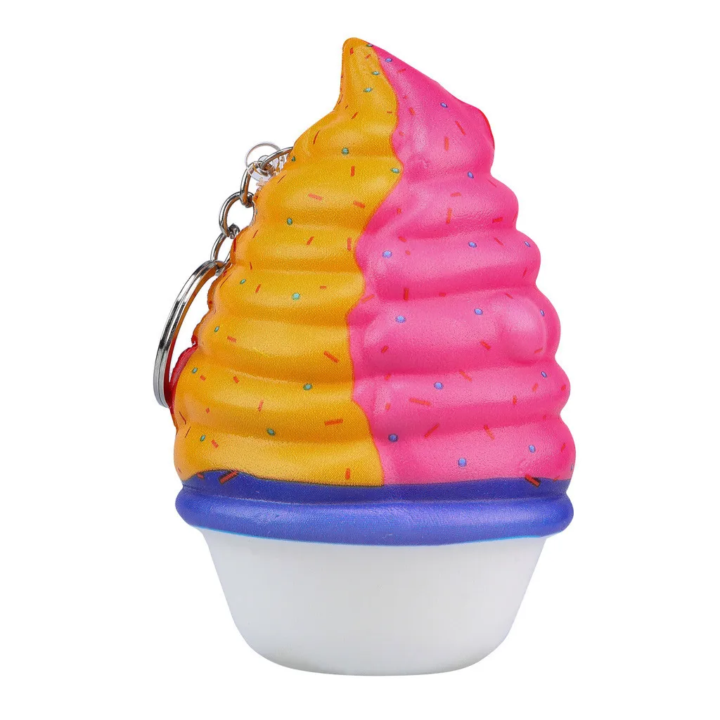 Kawaii зеленый мультфильм Динозавр мягкий медленно поднимающийся сжимает игрушки