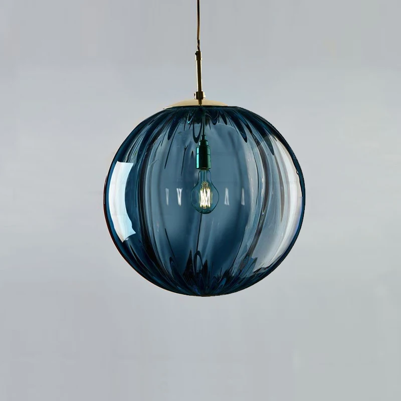 Nordic Modern Glass Pendant Lights LED Lighting Lamp Living Room Dining Bedside Bedroom Loft Decor Hanging | Лампы и освещение