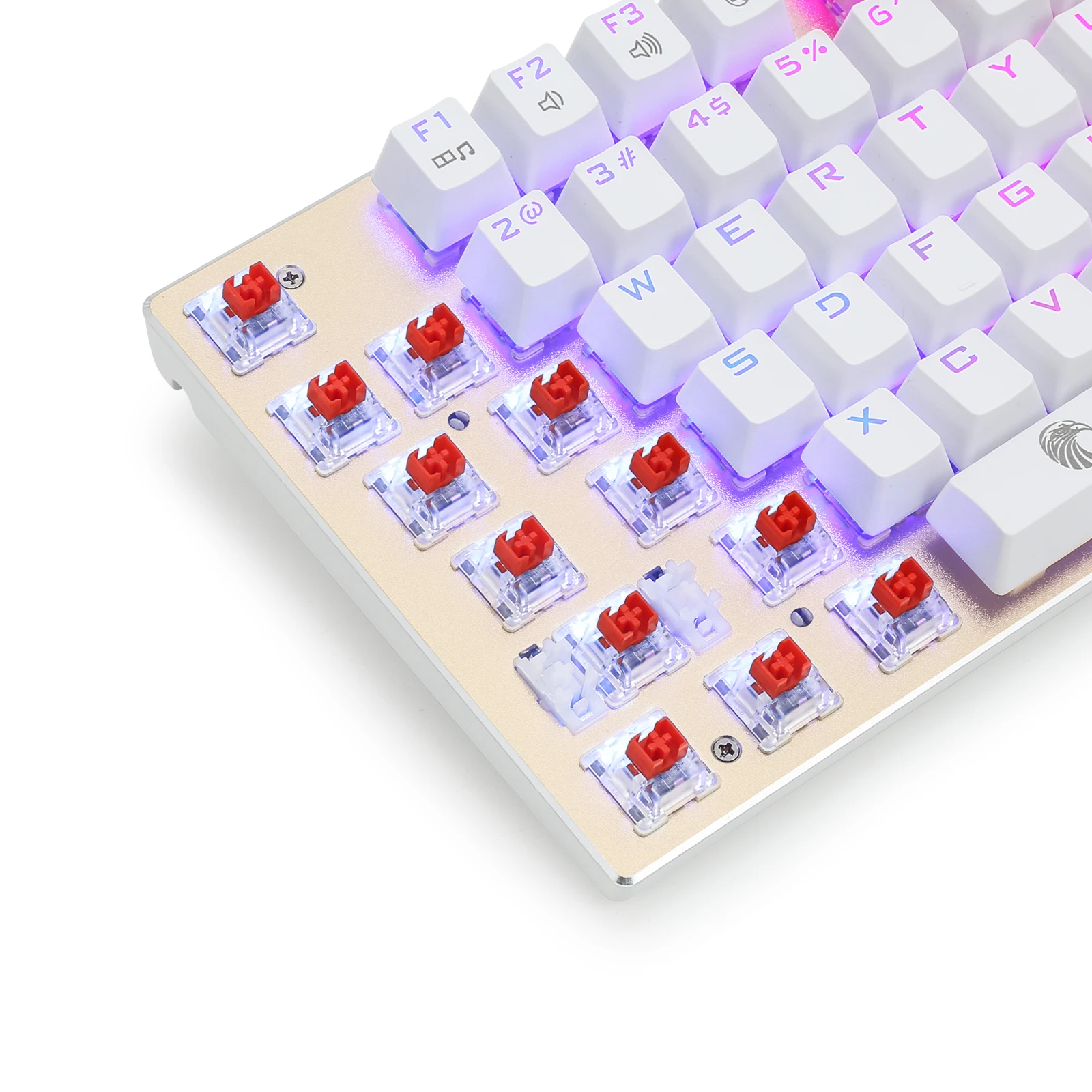 Механическая клавиатура HUO JI E-YOOSO RGB с подсветкой игровая антипризрачной и
