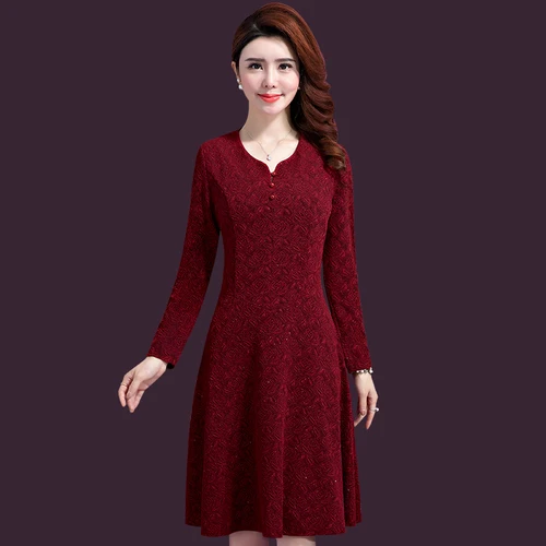 Осеннее свадебное банкетное женское платье новый стиль зима v-образный вырез и