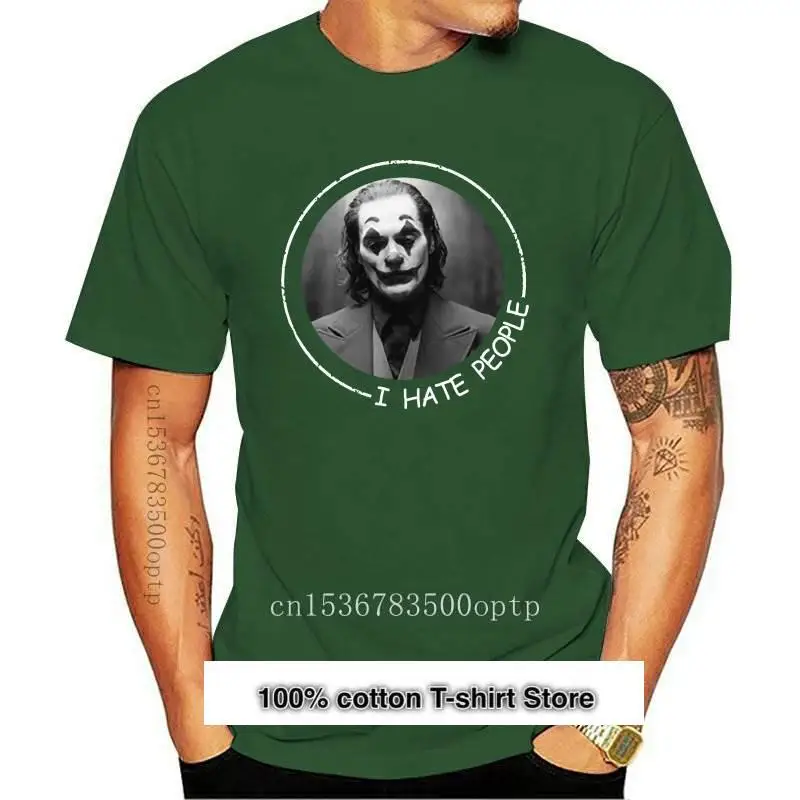 

Nuevo 2021 odio a la gente Unsex camiseta joкин Phoenix 2021 Joker Графический свежий camiseta/хипстерские camisetas/Hipster ropa