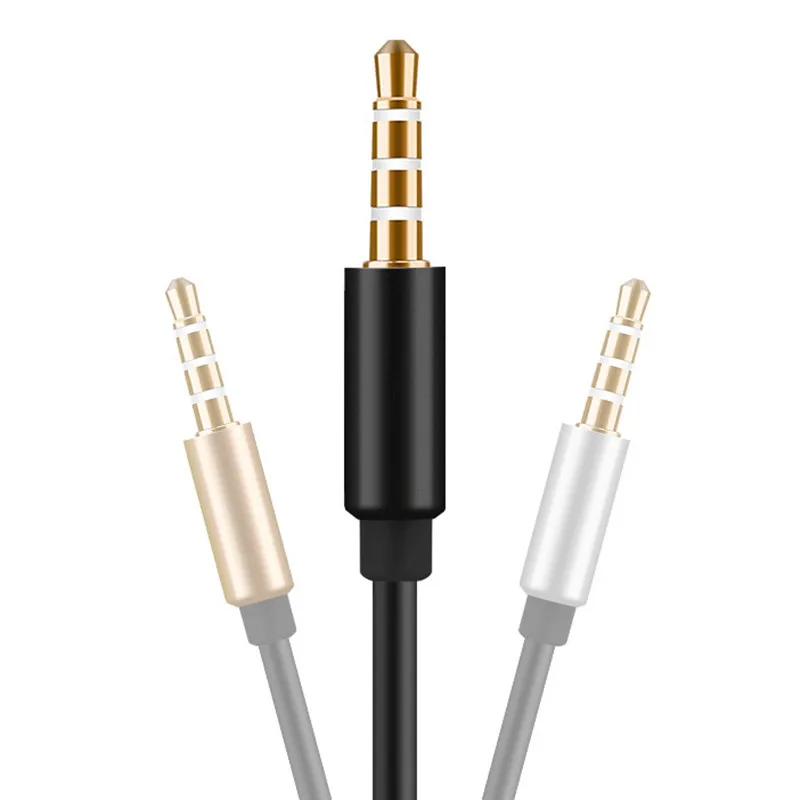 

hengshanlao 3.5mm Earbuds Wired earphone With Mic Volume Control waterproof Music Gaming In-ear Sport Headset off white Earbuds