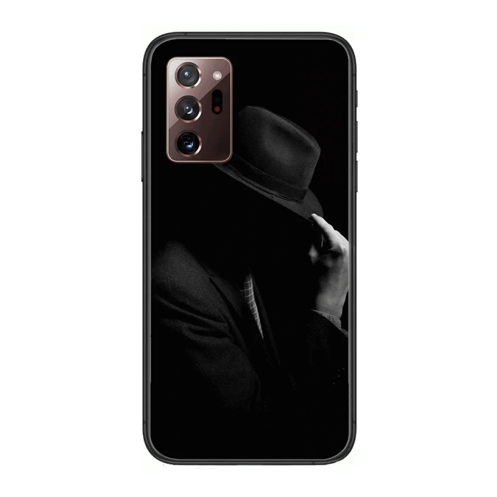 

lion Phone Case cover hull For SamSung note20 10 9 8 4 pro plus black prime soft bumper Transparent
