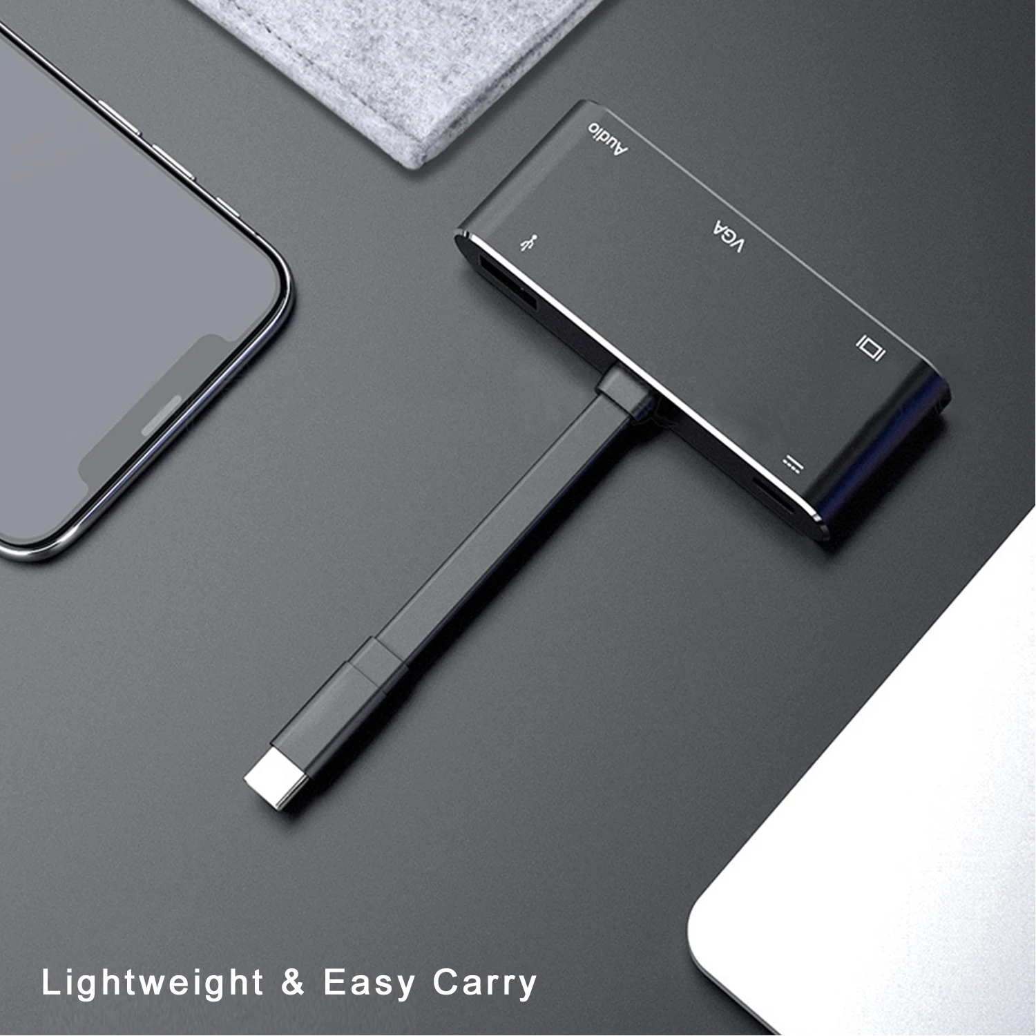 Конвертер 4k * 2k USB3.1 Type-C в PD + HDMI(4K)+ VGA аудио USB 3 0 для Macbook Pro iMac Chromebook Pixel Dell XPS |