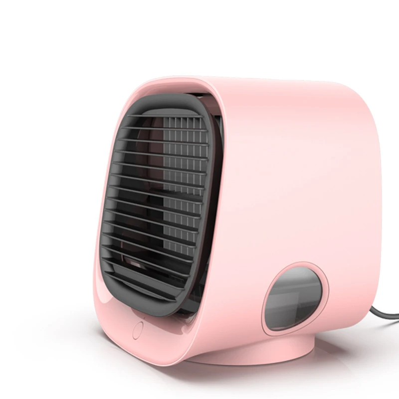 

Portable Air Conditioner Mini Air Cooler Air Conditioning Mini Fan USB Rechargeable 300ml Water Conditioner Mobile Air Cooler