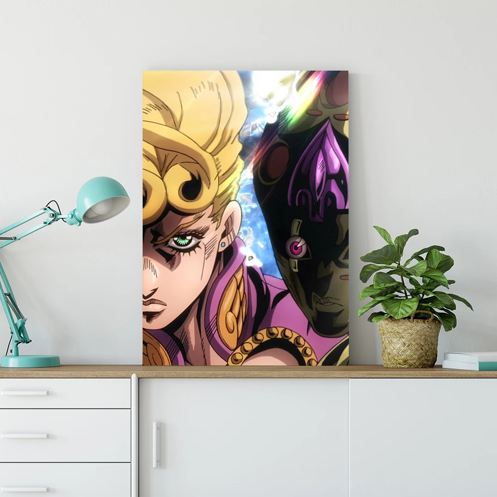 Настенная картина Jojo постер японское аниме японская манга невероятные
