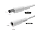 Удлинительный шнур питания 12 В 5,5*2,1 мм штекер и гнездо 1 м 2 м 5 м 10 м 20 м кабель для маршрутизатора камеры