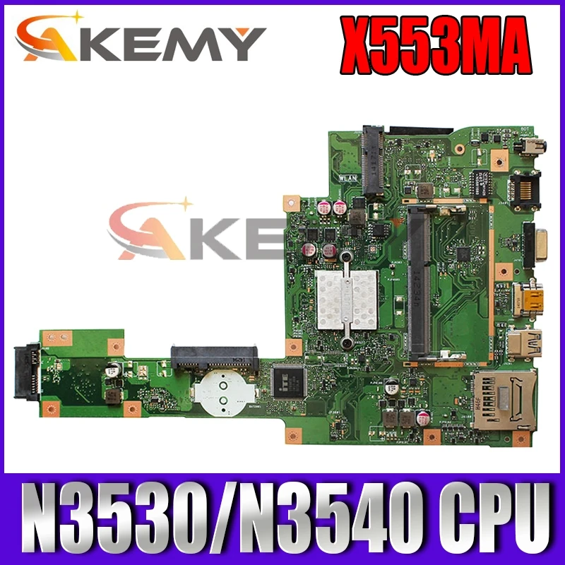 Материнская плата X553MA для ноутбука ASUS X553M A553M D553M F553MA K553M оригинальная материнская