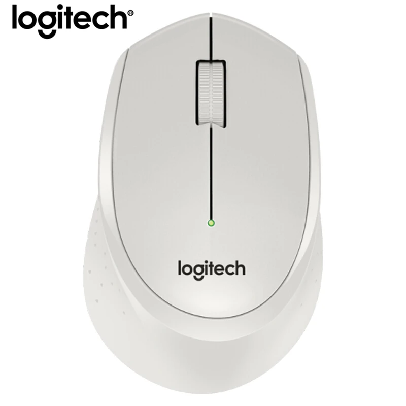 Беспроводная мышь Logitech M280 бесшумная офисная с USB нано приемником 1000 точек/дюйм