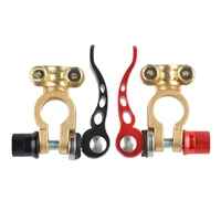 brass battery terminals toolless quick disconnect battery main cable post terminal shut off connectors for car truck
