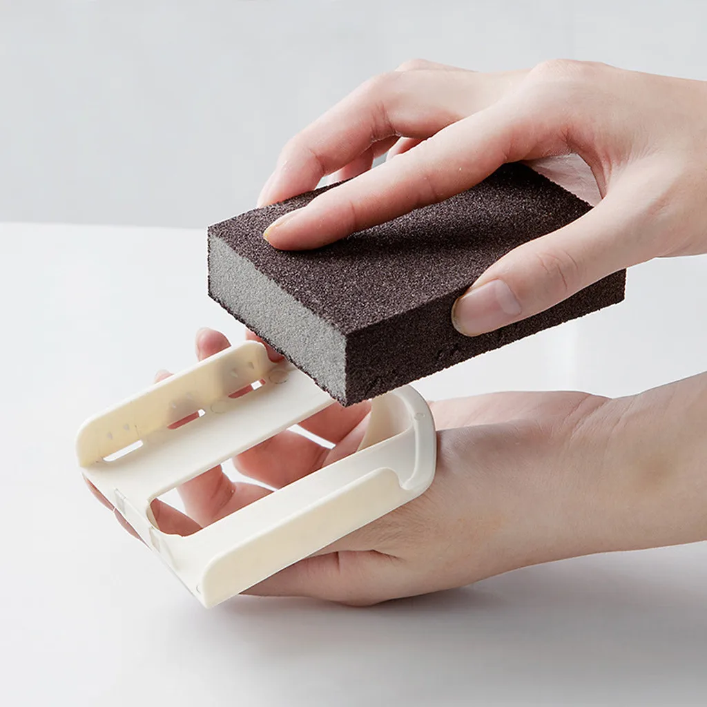 

Sponge Magic Eraser Rust Cleaning Kitchen Decontamination Double-Sided Sponge Silicon Carbide Kitchen Supplies Clean