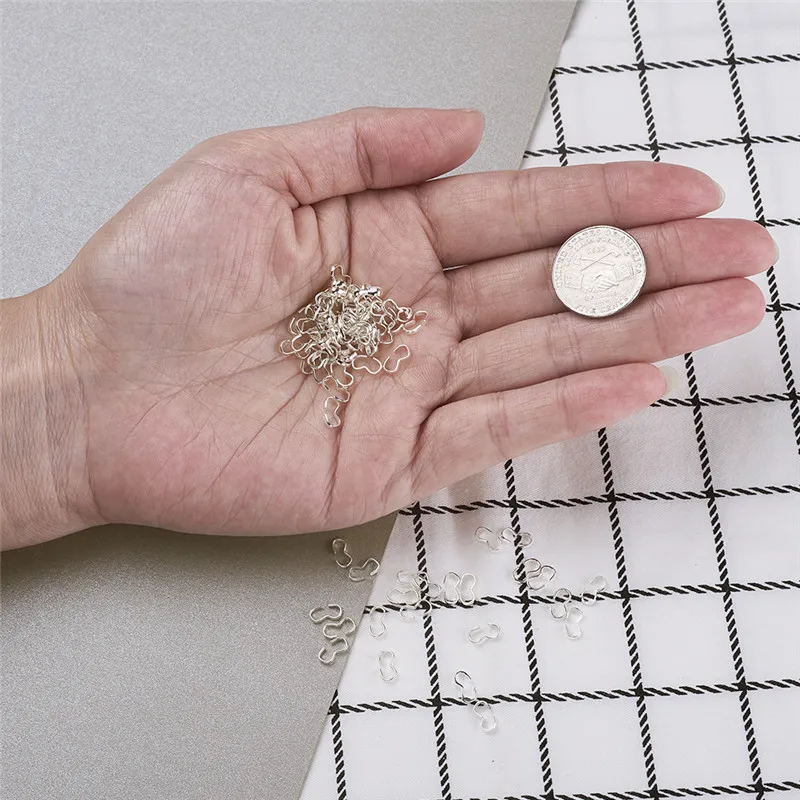 100 шт. железная застежка 3 слова цепь соединитель подвески для самостоятельного