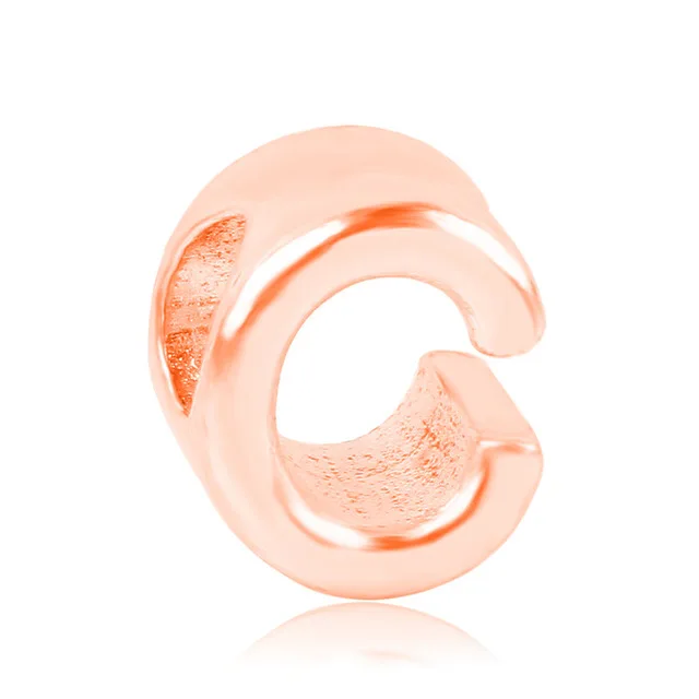 Женский браслет из розового золота 26 Английских Букв | Украшения и аксессуары