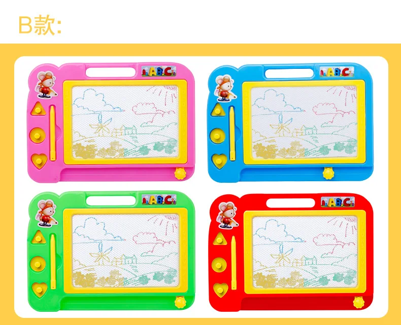 

Children's magnetic writing board seal pen baby intelligence learning drawing board graffiti toys