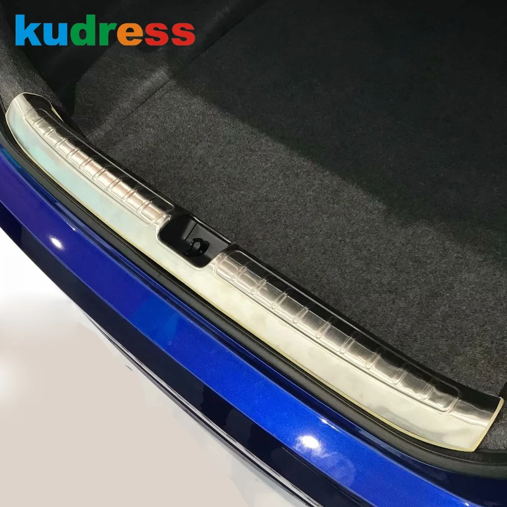 

Внутренняя и внешняя крышка багажника для Honda Accord 2018 2019 2020 из нержавеющей стали, бампер, накладка на задние ворота, порог, Стайлинг автомобил...