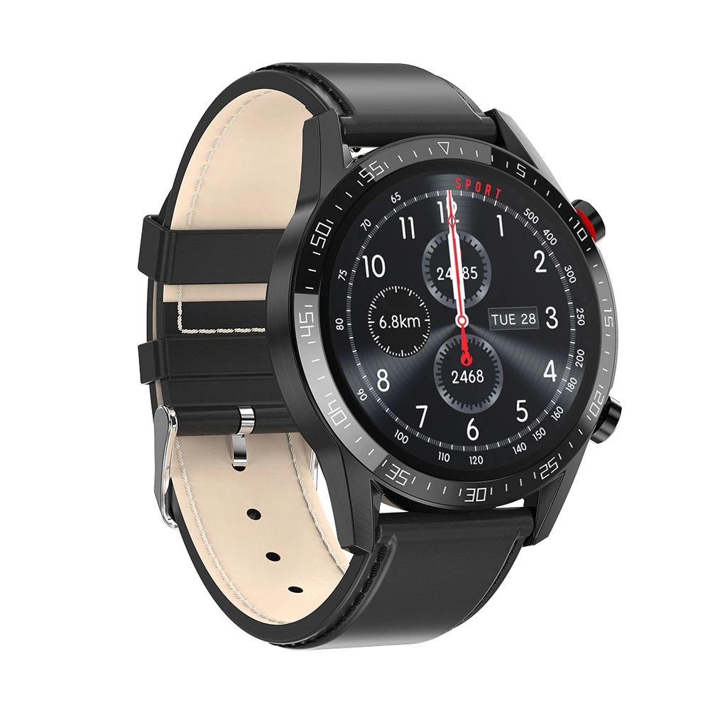Fitness Smart Watch Bluetooth Call IP68 Waterproof Heart Rate Monitor Blood Pressure 1.3 inch Full Touch Smartwatch VS L7 L9 L11 |
