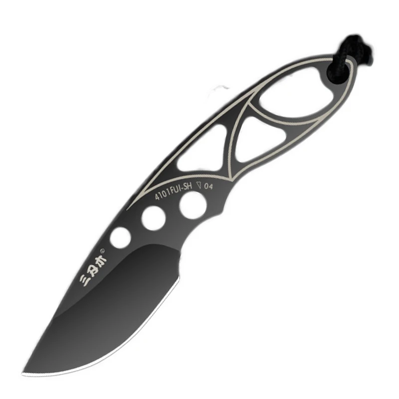 Sanrenmu 4101 карманный нож 12C27 стальной портативный карманный мини-нож для кемпинга EDC Спасательный Инструмент для выживания нож на шпильке - Цвет: 4101FUI-SH