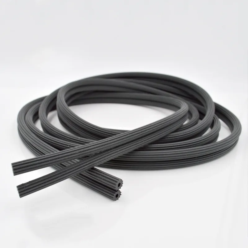 Уплотнительная лента из силикона и резины для защиты от комаров 1-4 м алюминиевого