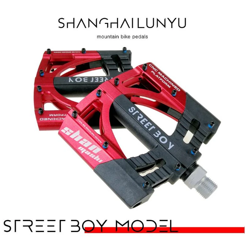 

2019 New 8 Colors Platform 3 bearings Road Bike Pedals Ultralight MTB Bicycle Pedal Bike Accessories