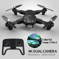 mini rc folding drones with 4k dual camera gesture photo video altitude holding rc quadcopter
