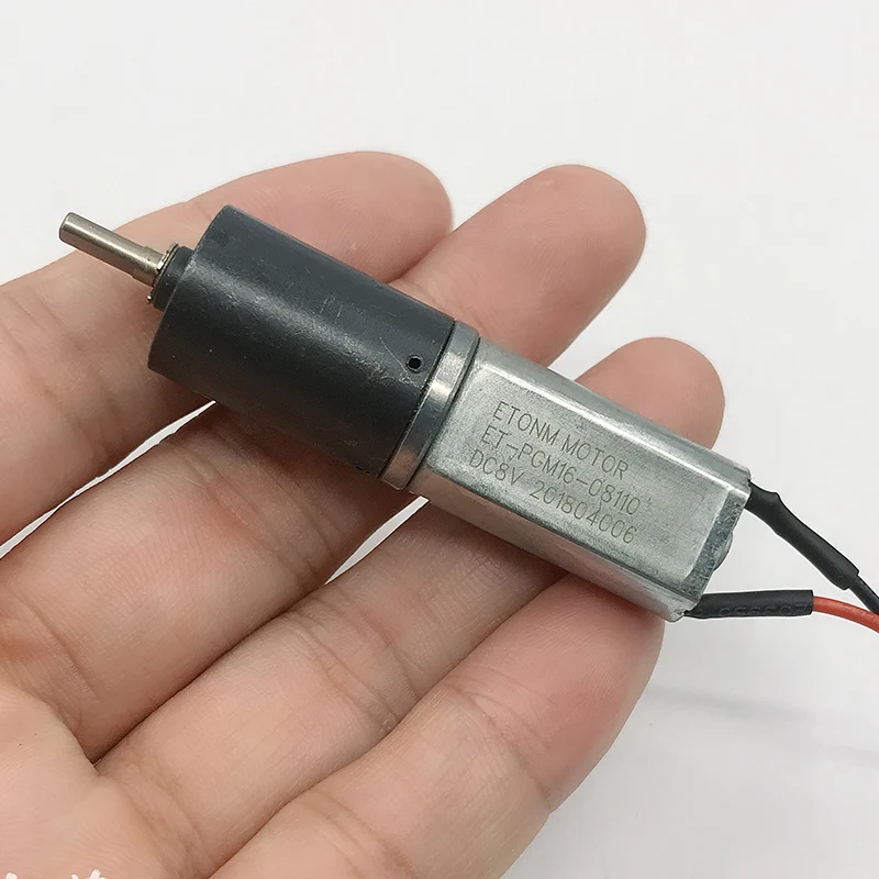 

Планетарный мотор-редуктор Micro 16 мм, 3-8В, 30-100 об/мин