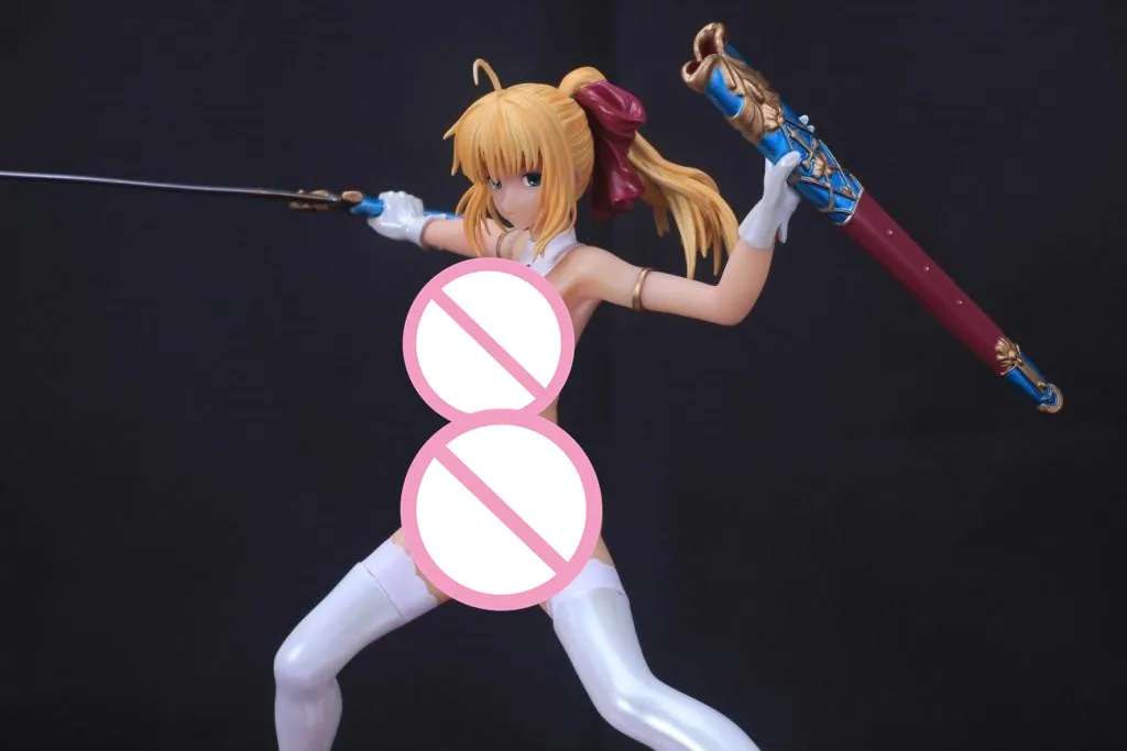 Fate/stay night Saber 1/6 голая аниме фигурка Статуэтка из смолы для девушек|Игровые фигурки