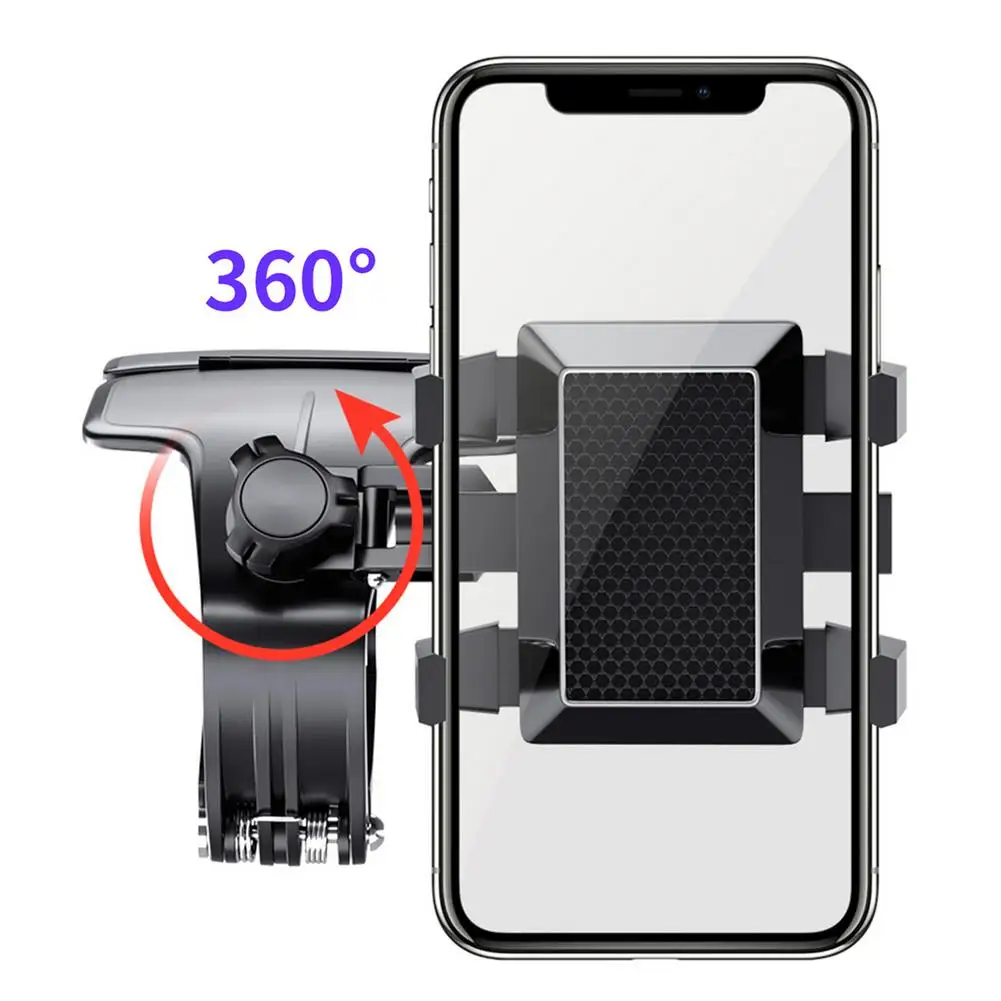 Универсальный автомобильный держатель для телефона с поворотом на 360 градусов