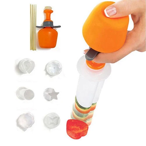 6 шт. приспособление для нарезки фруктов скручиватель тортов слайсер декоратор