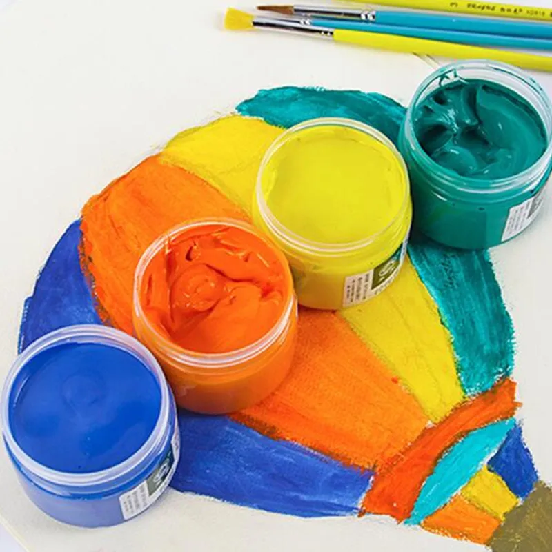 

1 шт., 100 мл, гуашь, краска, цвет для свиней, акварель, текстильная краска, раньше для студентов