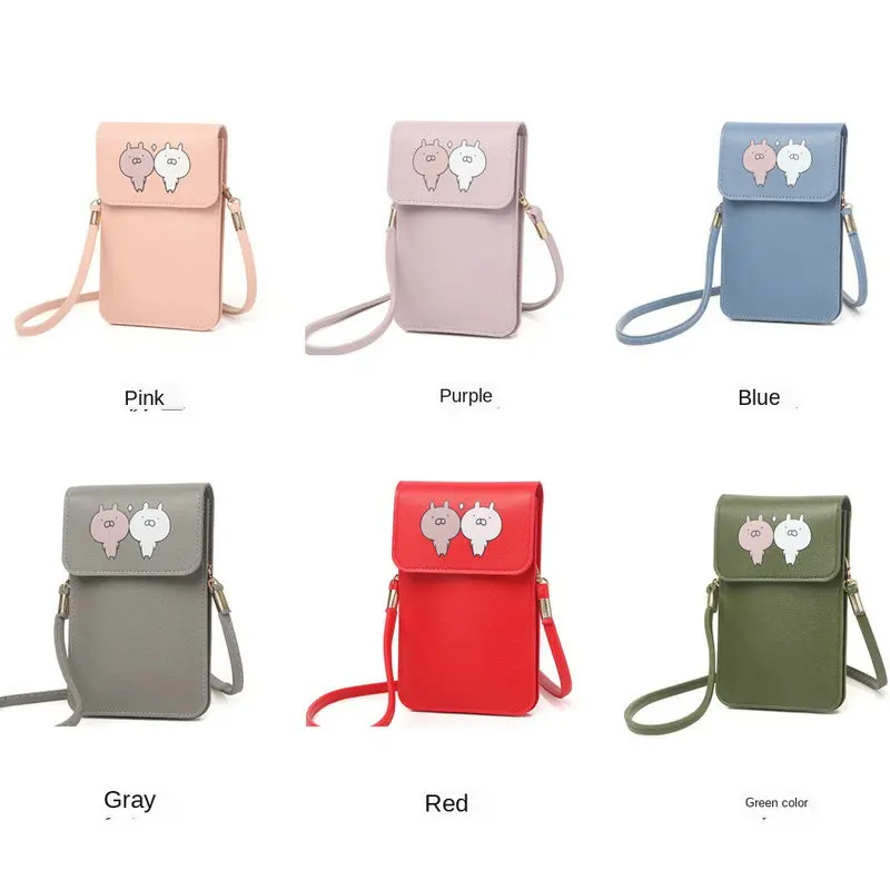 

Cute Small Crossbody Mobile Phone Bag for Student Girl 2020 New Summer Simple and Portable Mobile Phone Bag for Women