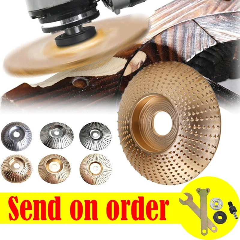 Arc Flat Inclined Plane Angle Grinding Wheel Sanding Carving Woodworking Grinder Disc Tungsten Carbide Rotary | Инструменты
