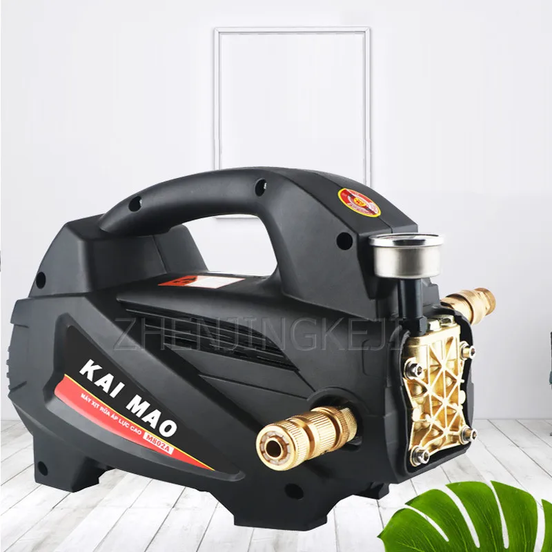 

220V One Machine Dual Purpose Car Washing Machine Portable Artifact Household Business Automatic Strong Cleaning Brush Car Pump