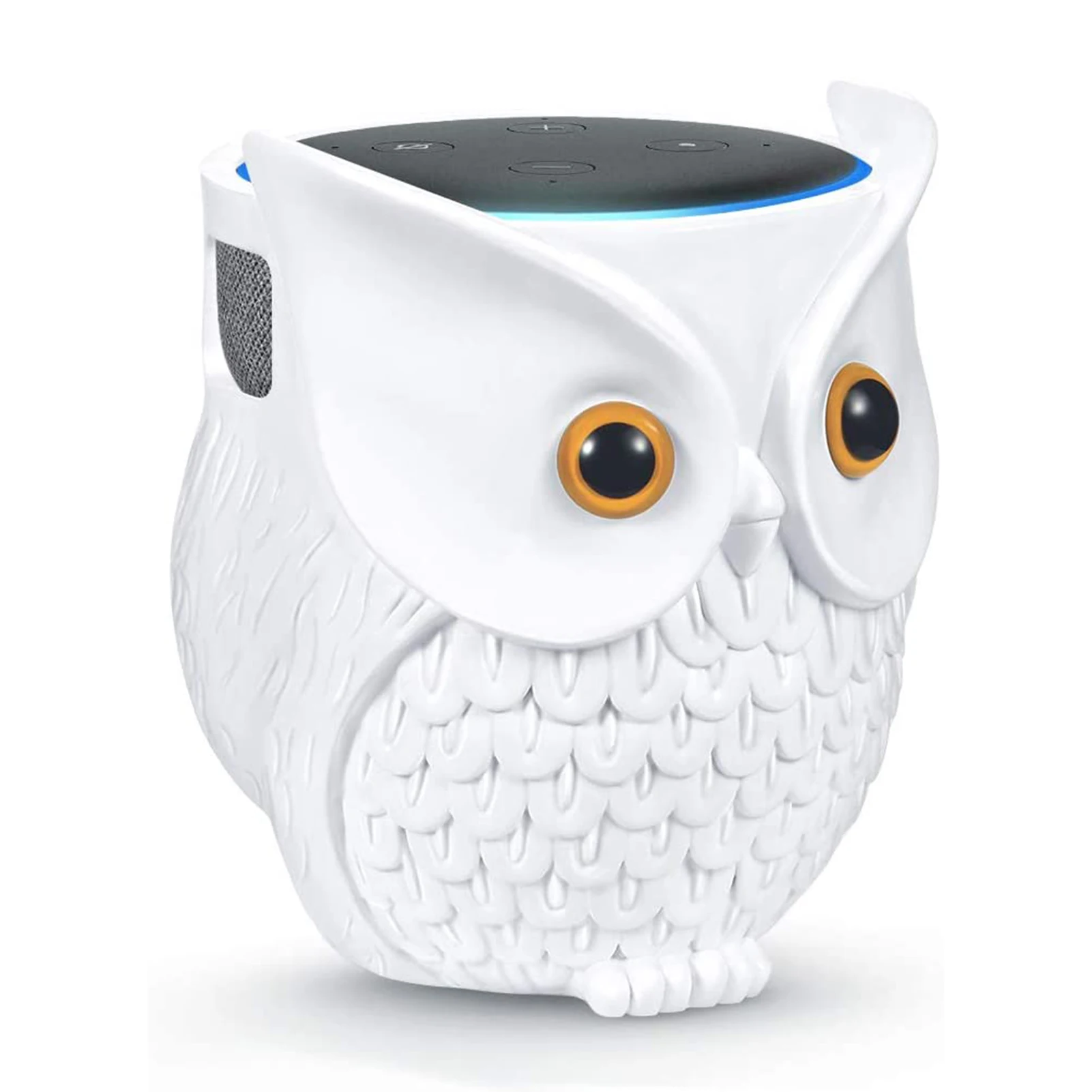 Подставка в форме совы для Echo Dot 4 го поколения 3 беспроводной Bluetooth динамик