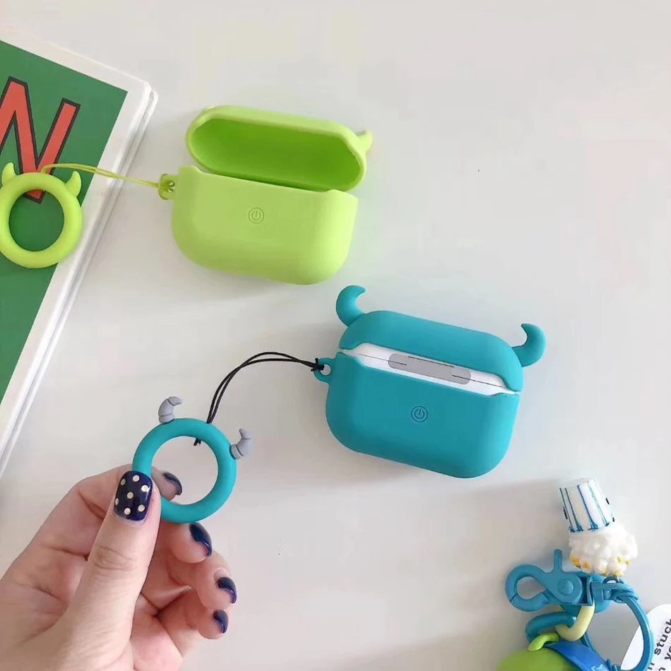 3D чехол для наушников для Airpods Pro Чехол Милые силиконовые собаки Ститч Мультяшные наушники/Earpods чехол s для Apple Air pods 3 Pro Чехол