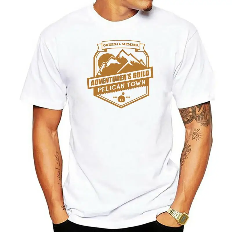 

Футболка гильдии адвентуриса, игровая видеоигра с сельским хозяйством stardew valley sdv