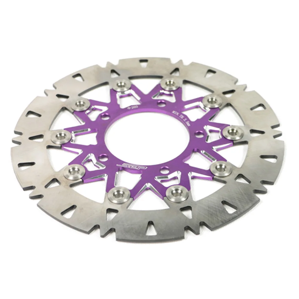 Вилка переднего колеса 260 мм дисковый тормоз центральный замок ротора для Yamaha BWS X