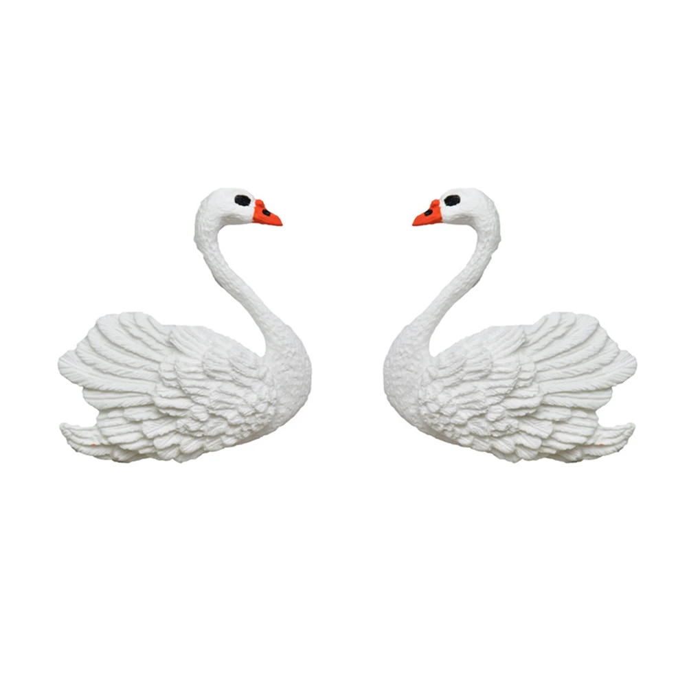 Swan Form Silicone Fondant Soap 3D Cake Mold Cupcake Jelly Candy Chocolate Decoration Baking Tool | Дом и сад