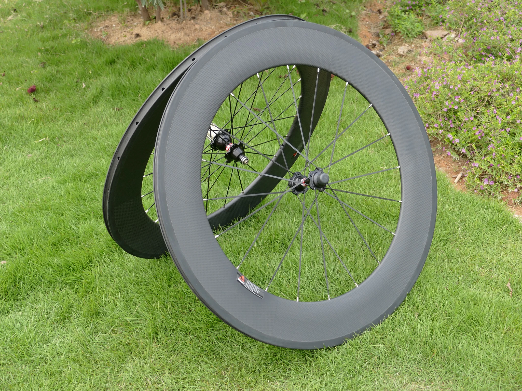 

FLX-WS-CW8 Full Carbon 700C Road Bike Clincher Wheelset Depth 88mm Toray Carbon Wheel Rim Basalt Brake Side Width 23mm