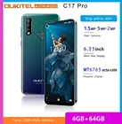 OUKITEL C17 Pro смартфон с 6,35-дюймовым дисплеем, процессором MTK6763, ОЗУ 4 Гб, ПЗУ 64 ГБ, 2,0 ГГц