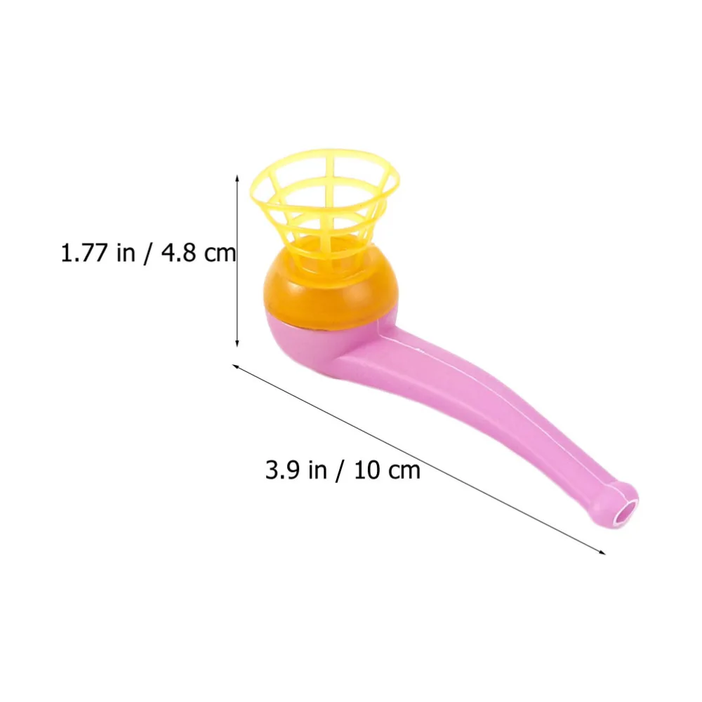 

20pcs Kids Funny Suspension Blowing Toys Floating Blowing Pipes Balls Toys