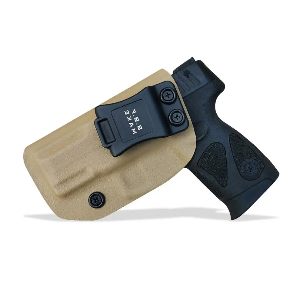 BBF Make IWB KYDEX чехол для пистолета подходит: Телец G2C/PT111 G2/PT140 чехол для пистолета внутри скрытый чехол для переноски пистолета сумки для аксессуаров - Цвет: Tan For Left