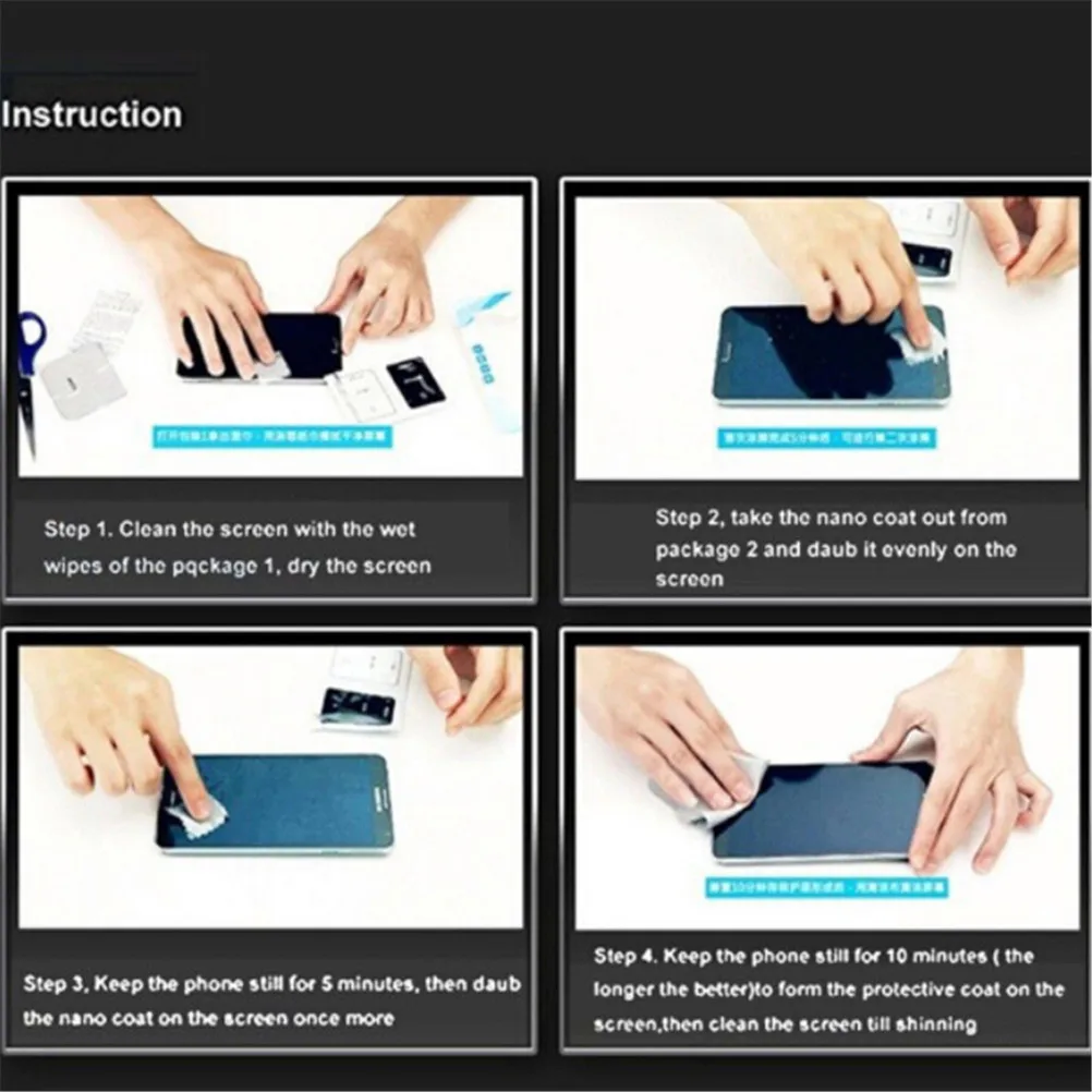 

1Pc Phone Nano-Liquid Invisible Screen Protector Film Universal Touch LCD Shield